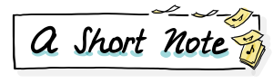 Erste Sketchnote von Sabine Musseleck für den Titel zum Blog A SHORT NOTE
